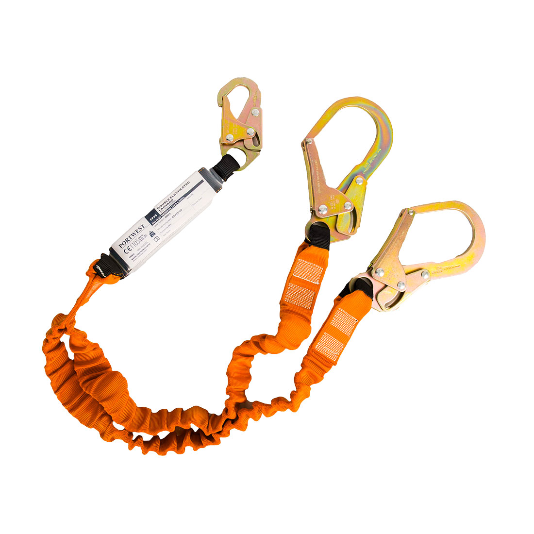 Double 140kg  Lanyard with Shock Absorber