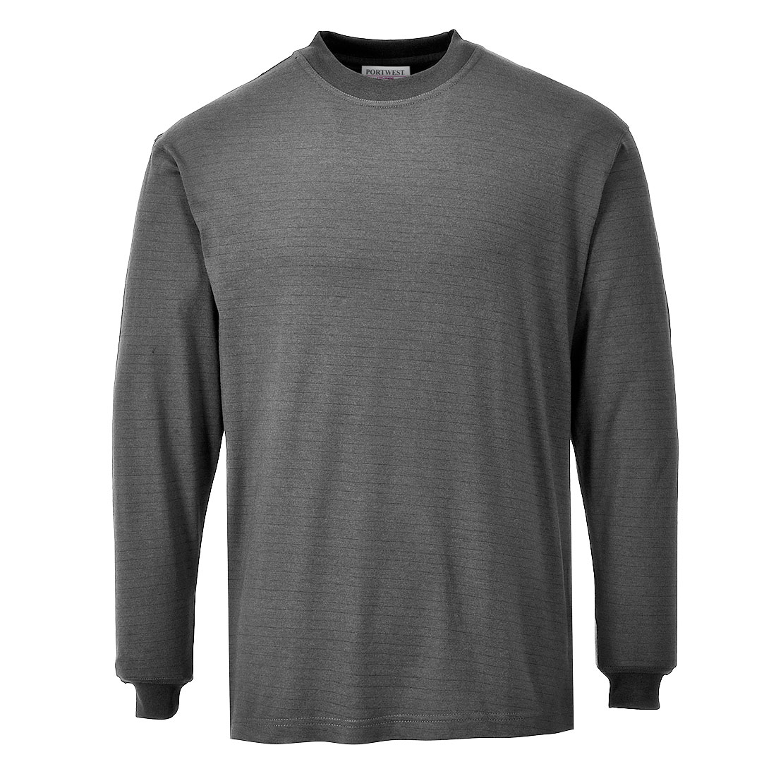 Flame Resistant Anti-Static Long Sleeve T-Shirt - Grey