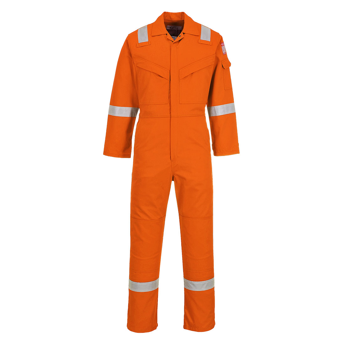 Flame Resistant Super Light Weight Anti-Static Coverall 210g - Orange Tall