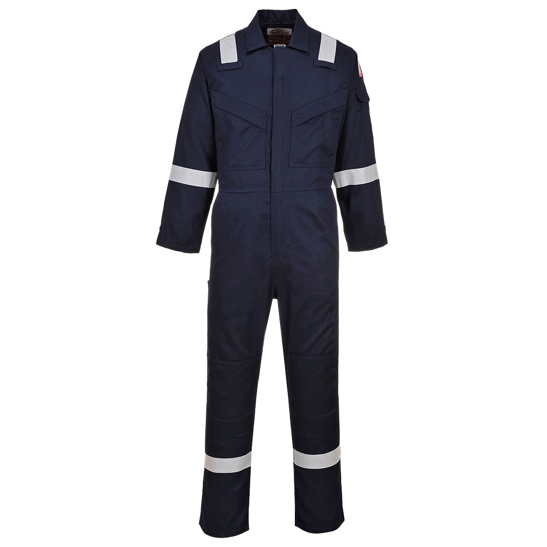 Flame Resistant Light Weight Anti-Static Coverall 280g - Navy