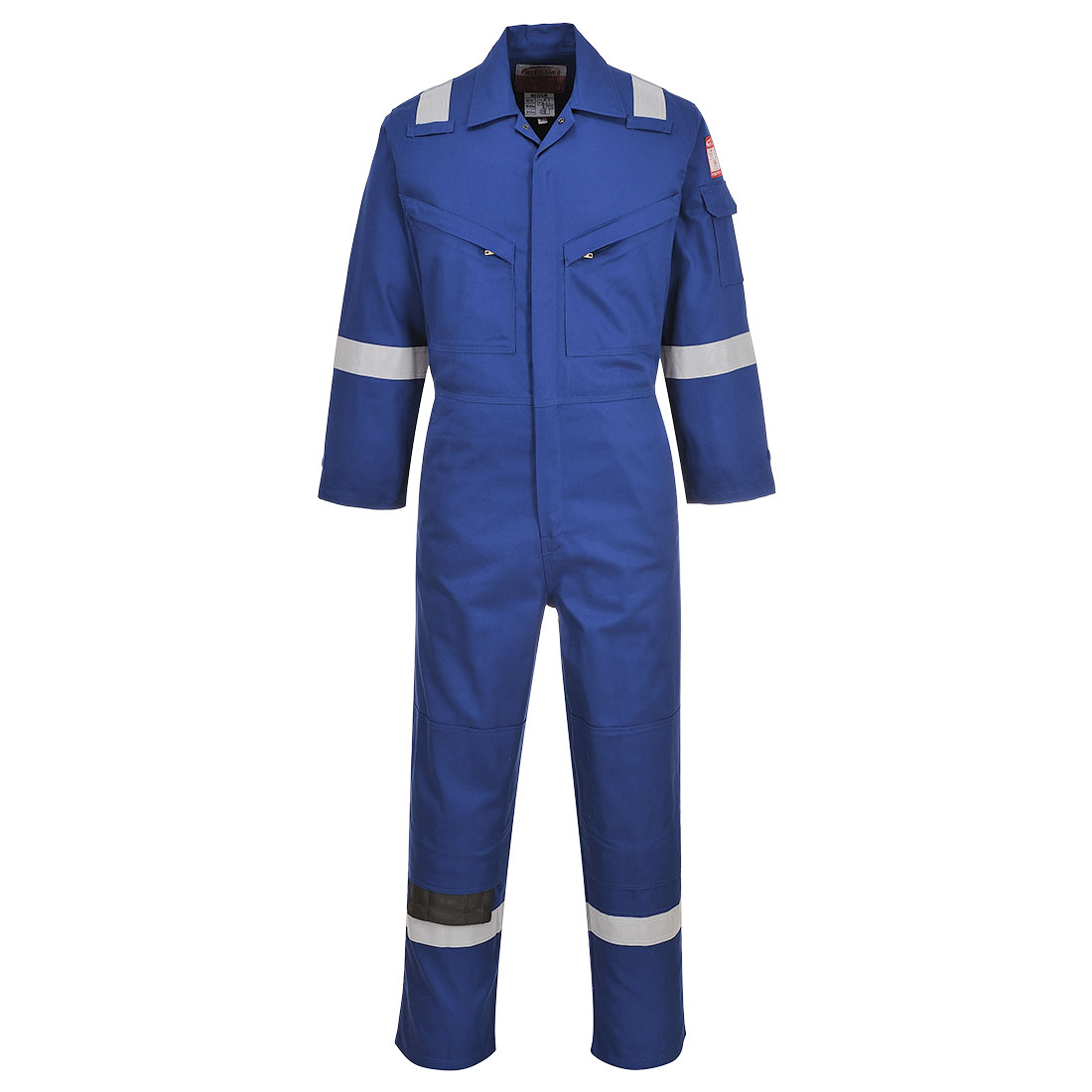 Flame Resistant Light Weight Anti-Static Coverall 280g - Royal Blue
