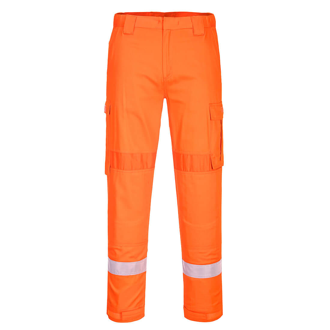 Bizflame Plus Lightweight Stretch Panelled Trouser - Orange