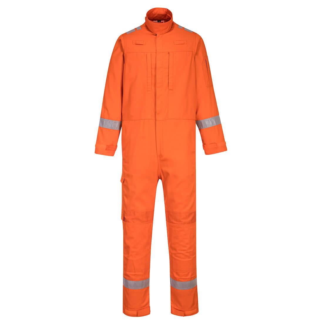 Bizflame Plus Stretch Panelled Coverall  - Orange