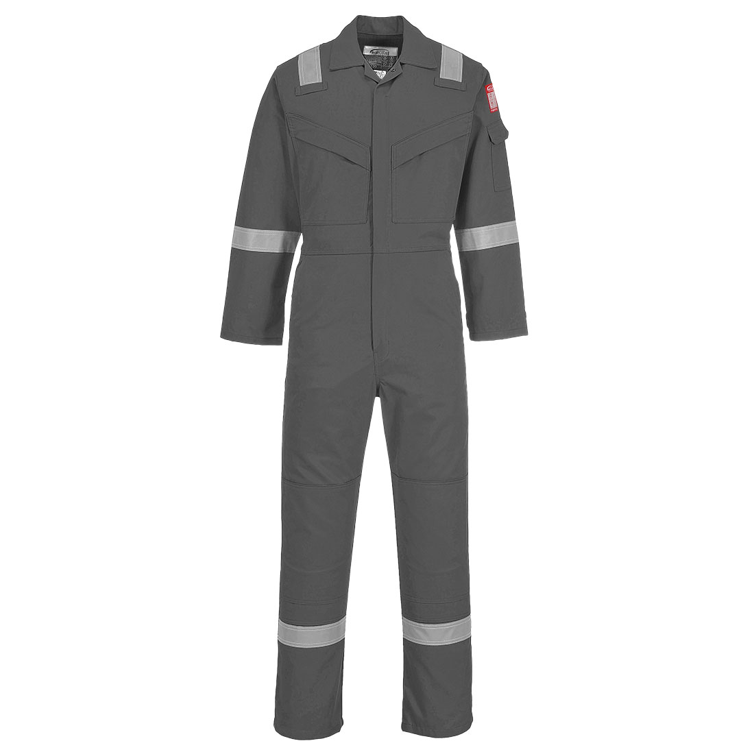 Flame Resistant Anti-Static Coverall 350g - Grey