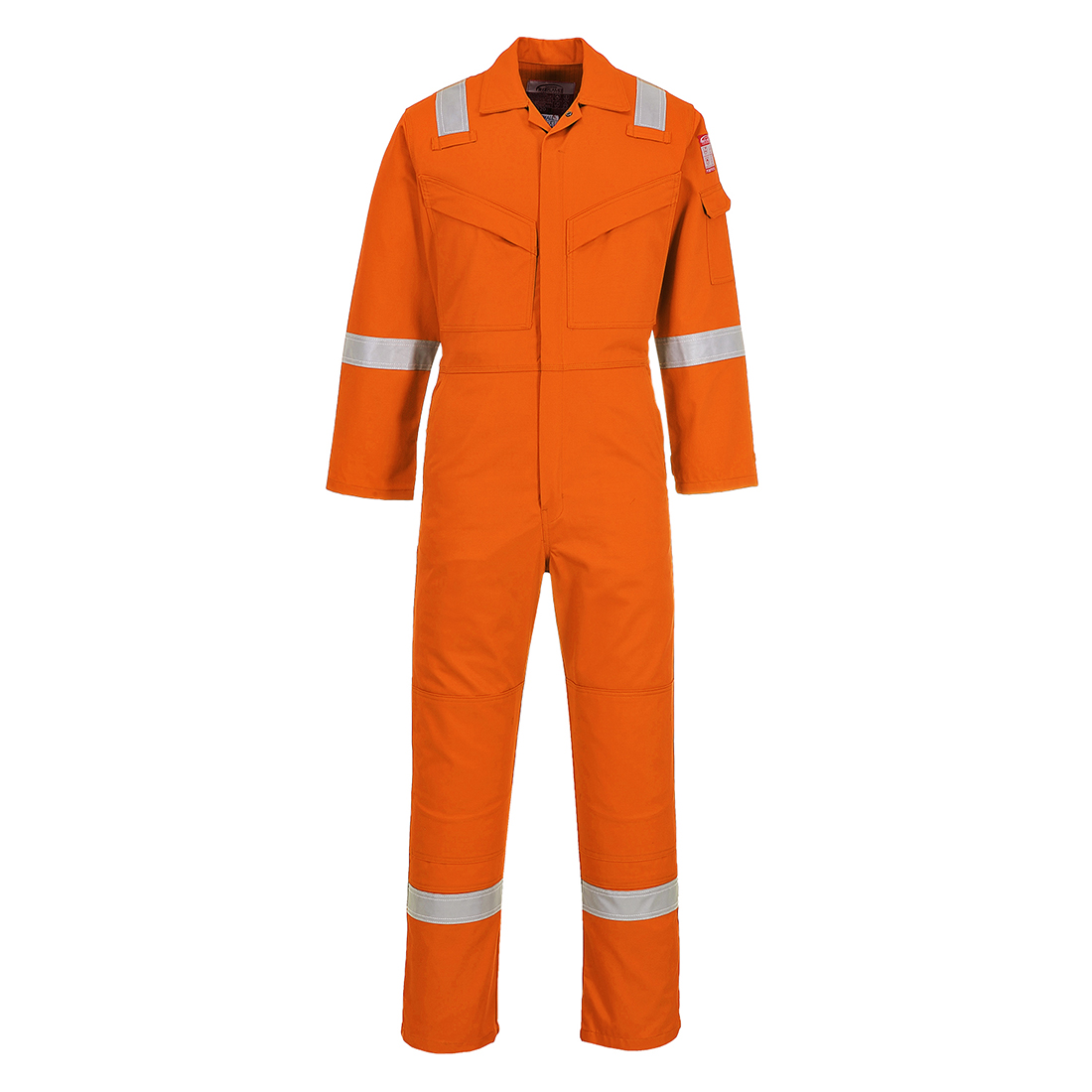 Flame Resistant Anti-Static Coverall 350g - Orange Tall