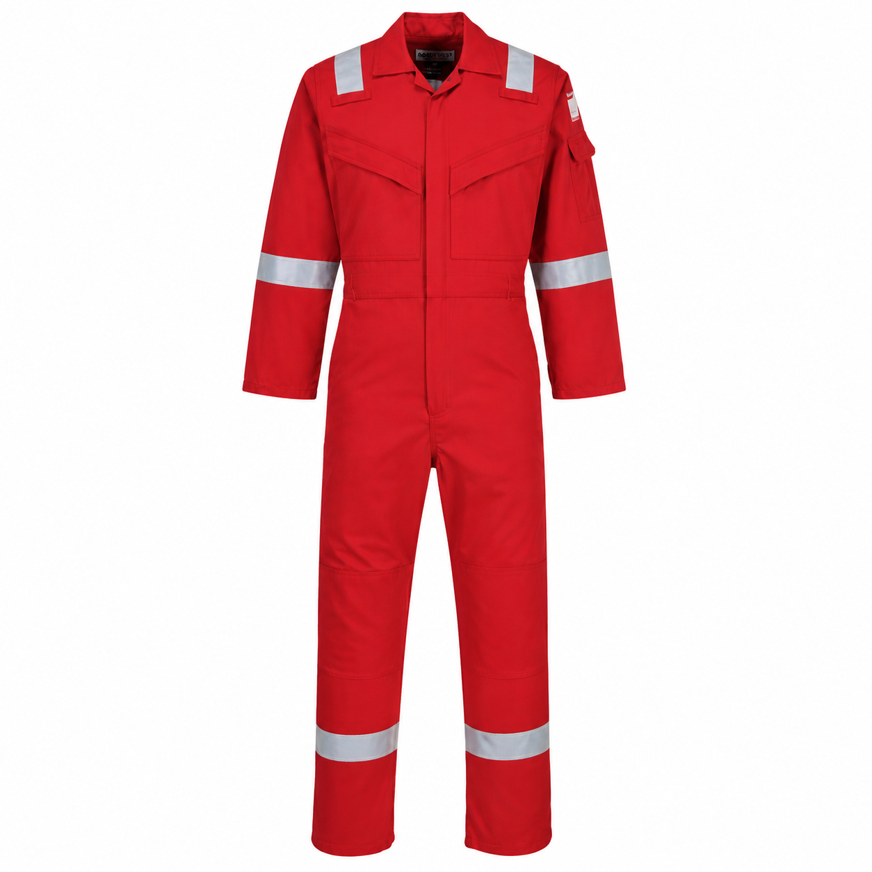 Flame Resistant Anti-Static Coverall 350g - Red Tall