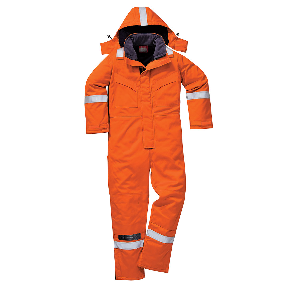 FR Anti-Static Winter Coverall - Orange Tall