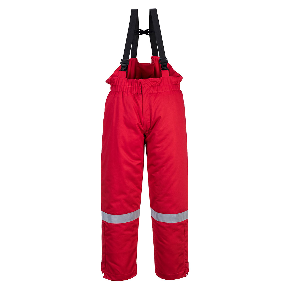 FR Anti-Static Winter Salopettes - Red