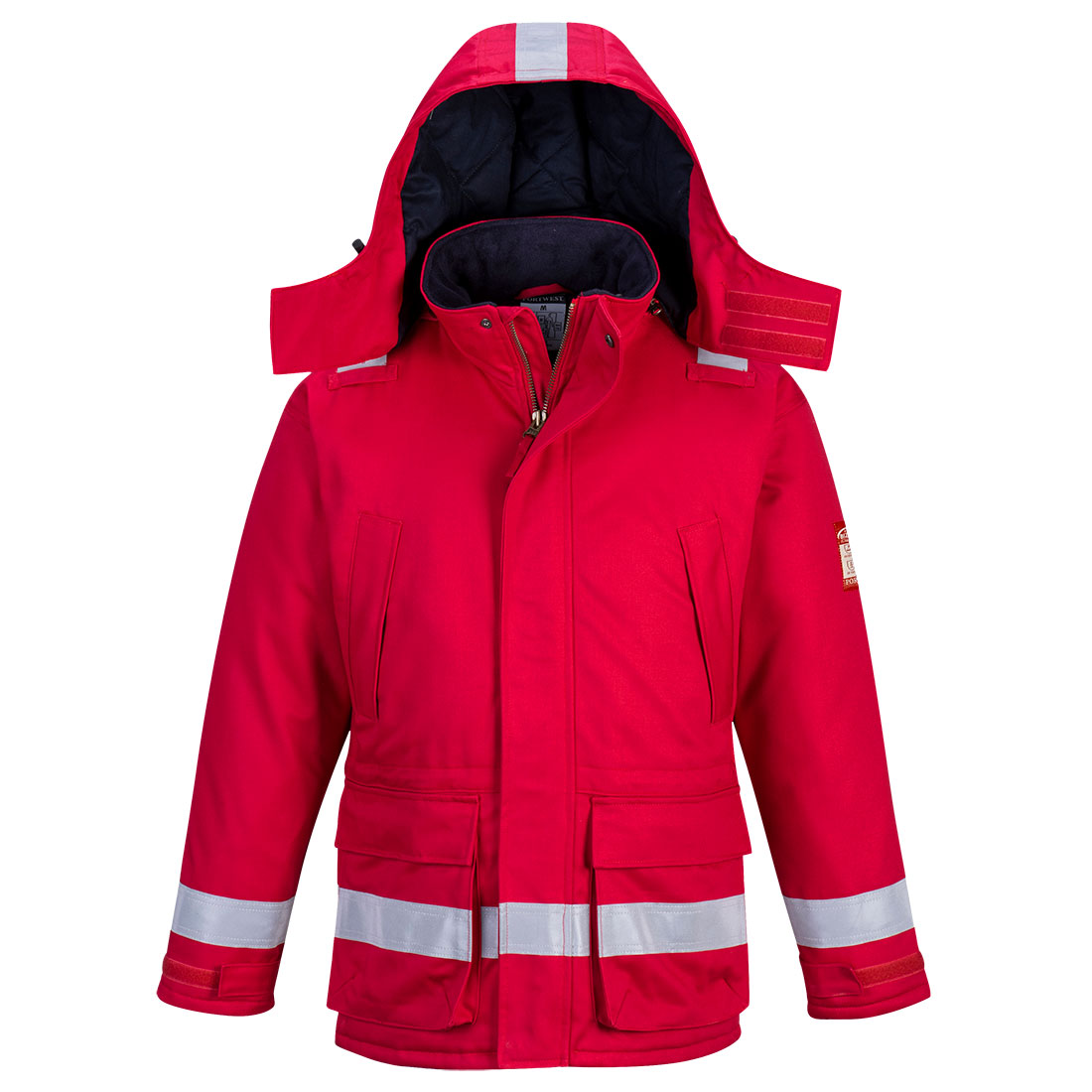FR Anti-Static Winter Jacket - Red