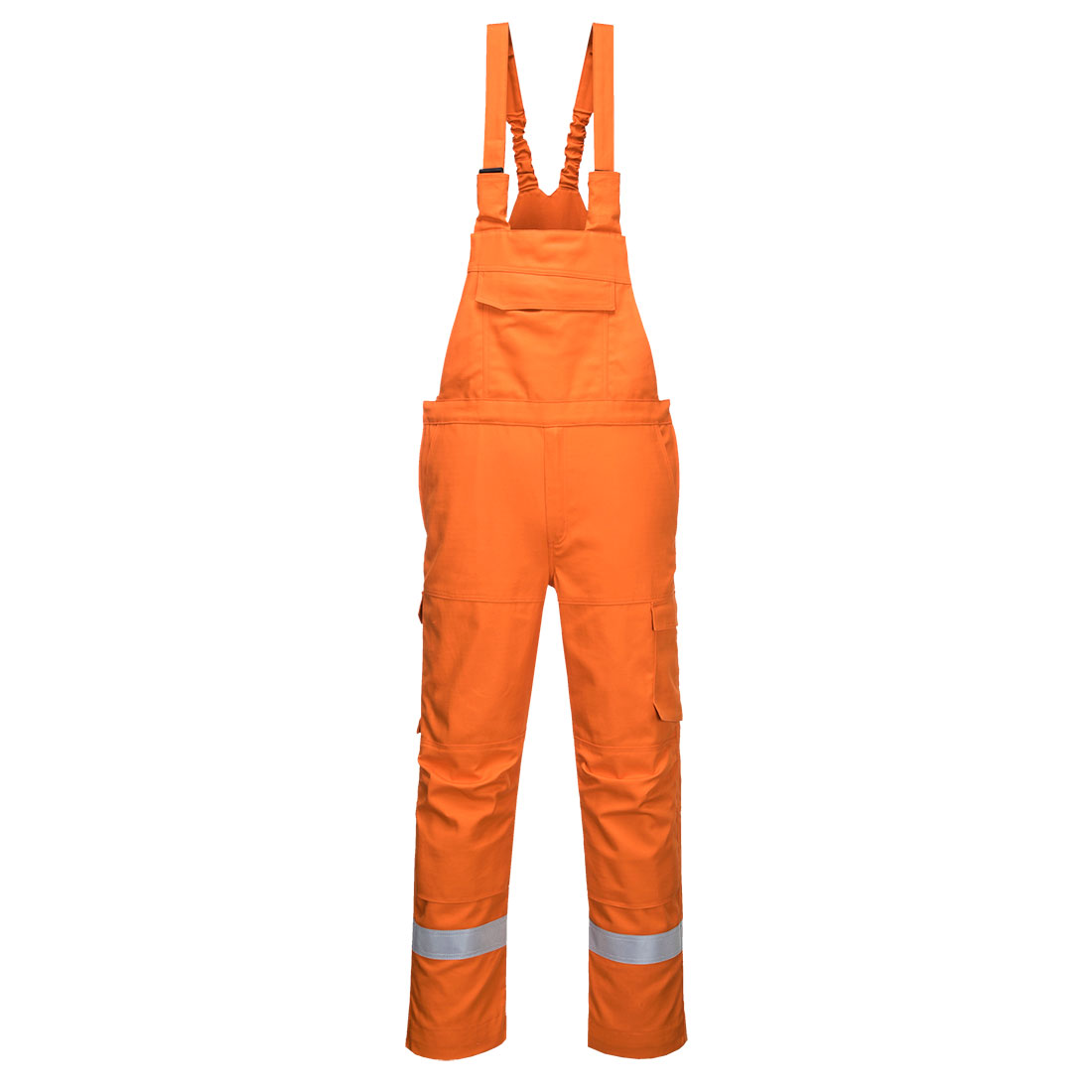 Bizflame Ultra Bib & Brace - Orange Short