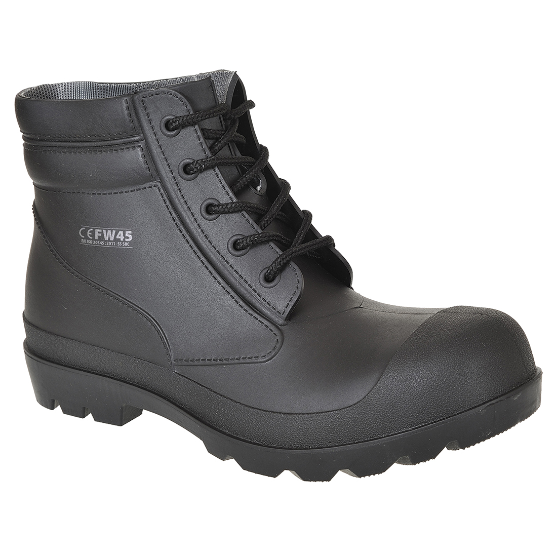 Pvc Boot W9 PVC Boot S5 - Black - AUK Hygiene