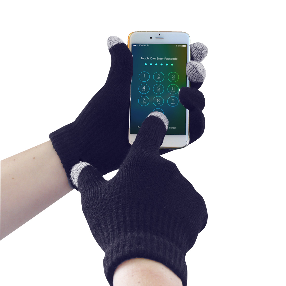 Touchscreen Knit Glove - Navy