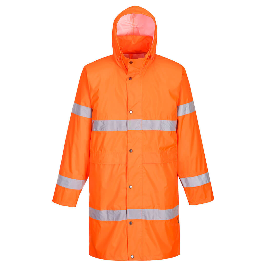 Hi-Vis Coat 100cm - Orange