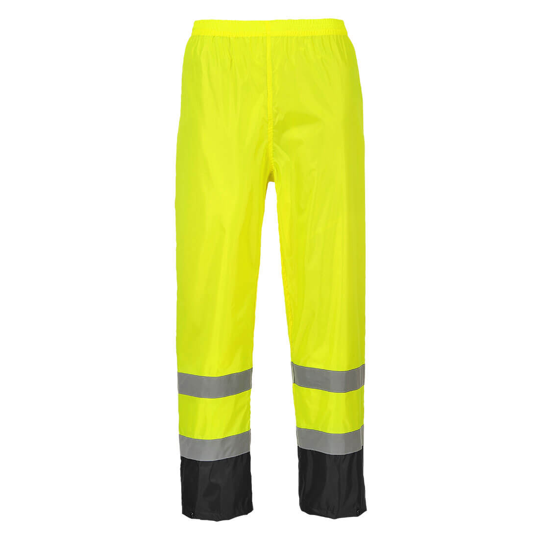 Hi-Vis Classic Contrast Rain Trouser - Yellow/Black