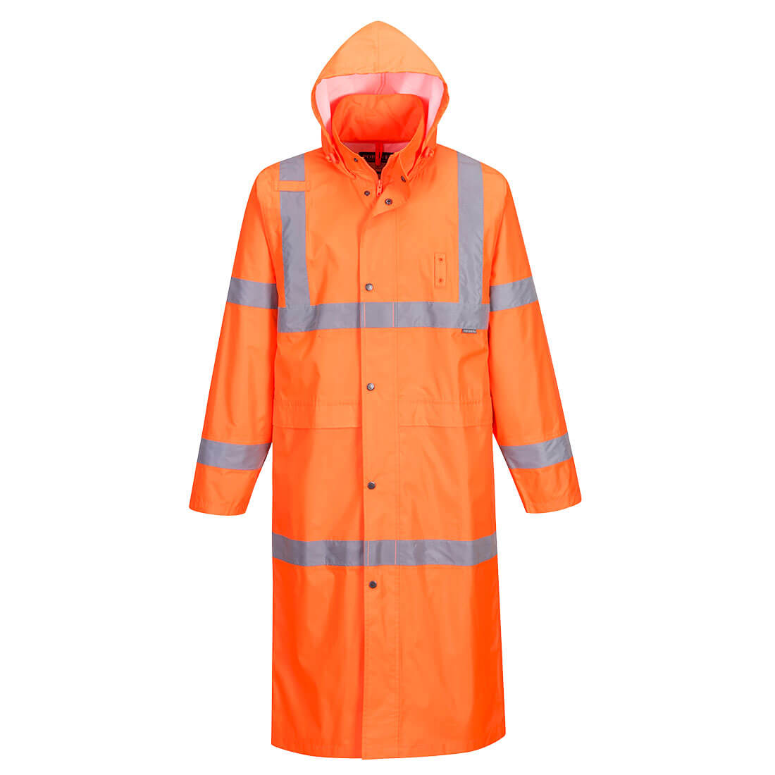 Hi-Vis Coat 122cm - Orange