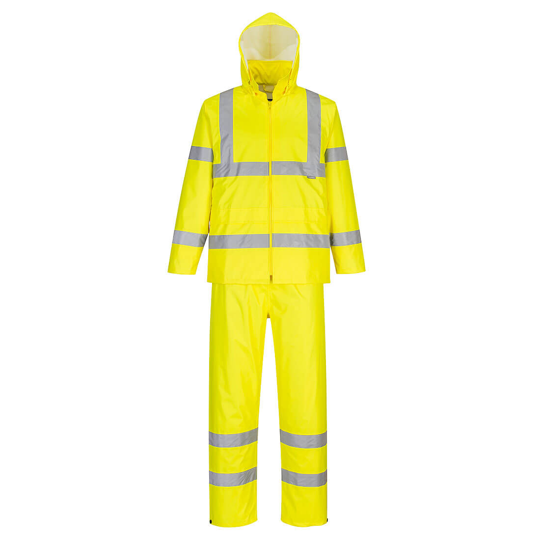 Hi-Vis Packaway Rainsuit - Yellow