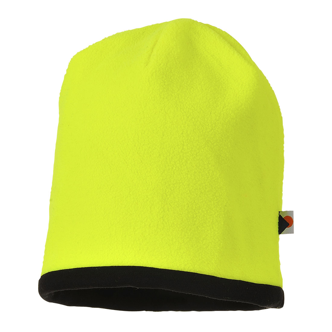 Reversible Hi-Vis Beanie Hat - Yellow/Black