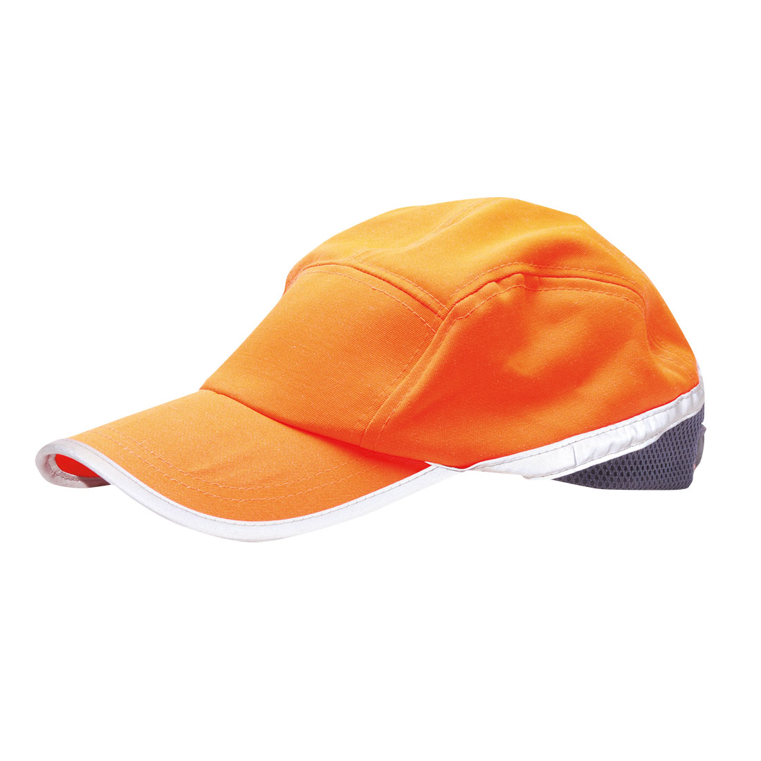 Hi-Vis Baseball Cap - Orange/Navy