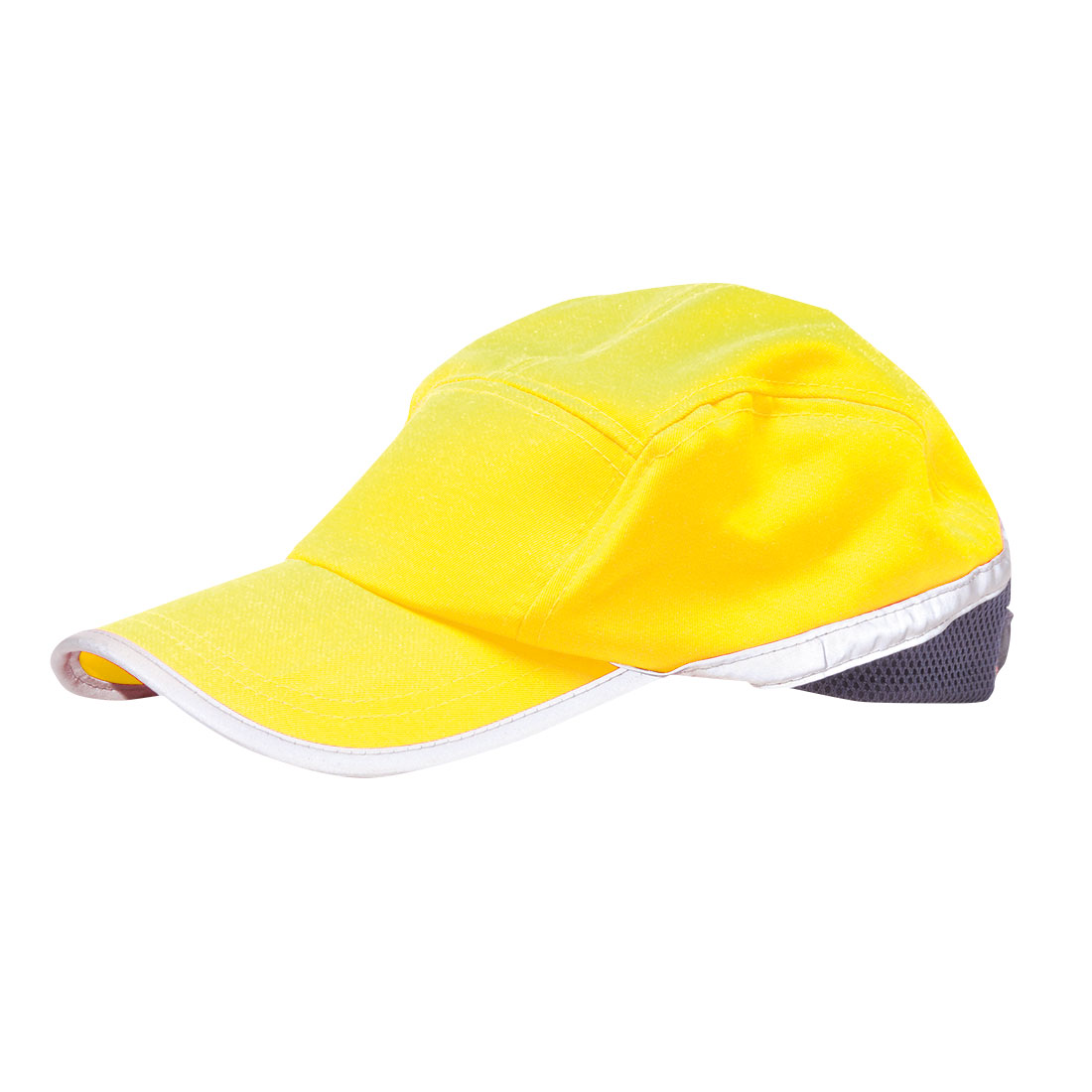 Hi-Vis Baseball Cap - Yellow/Navy
