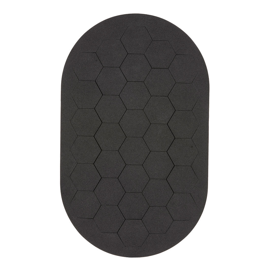 Flexible 3 Layer Knee Pad Inserts - Black