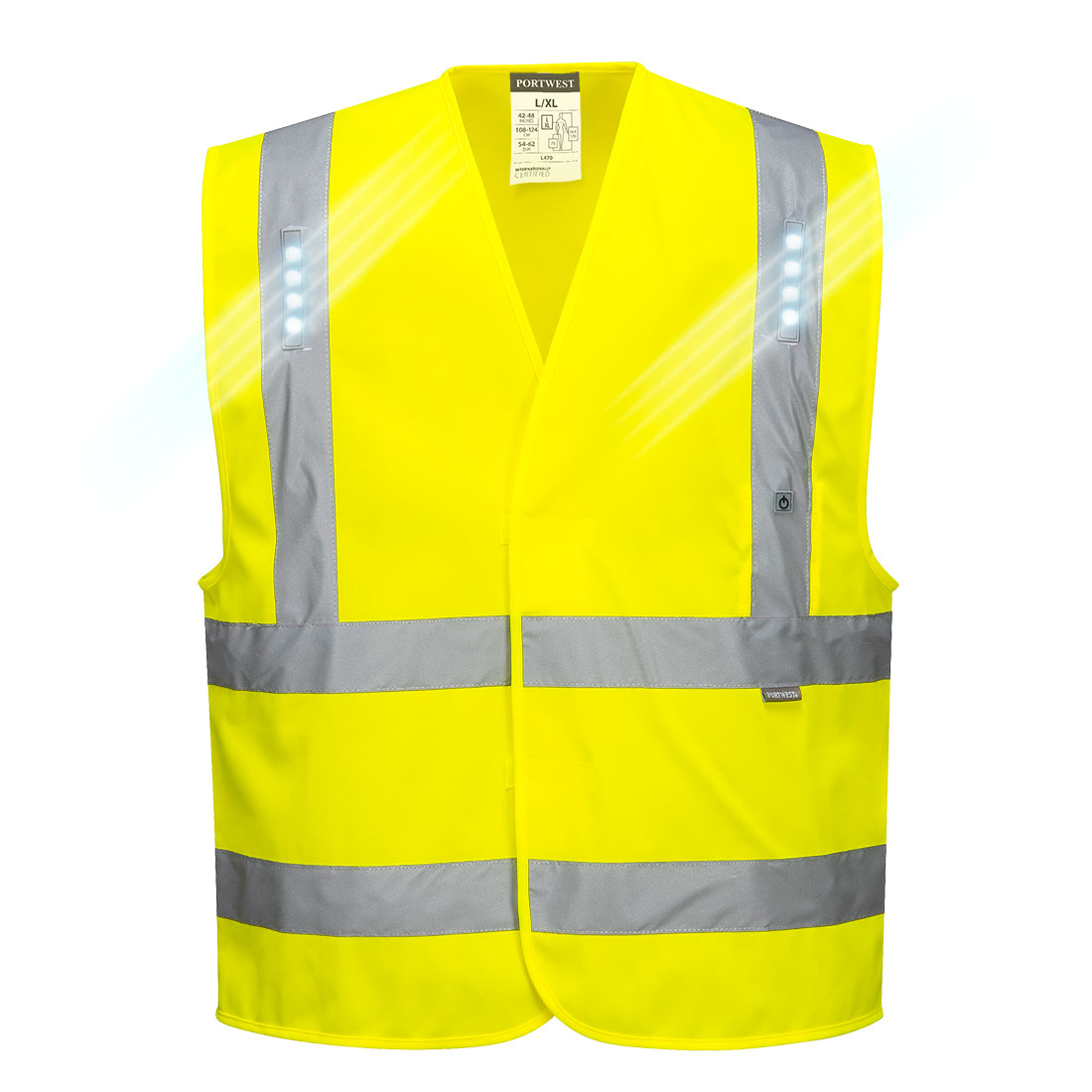 Vega LED Vest - Yellow