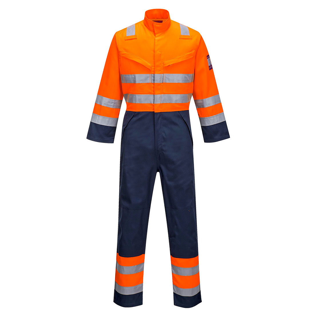 Modaflame RIS Navy/Orange Coverall - Orange/Navy