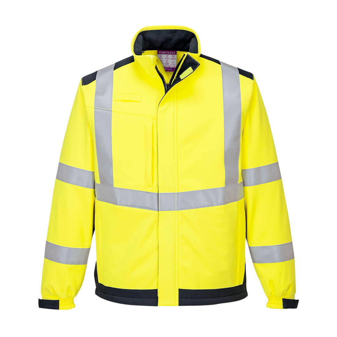 Modaflame Multi Norm Arc Softshell Jacket - Yellow/Navy