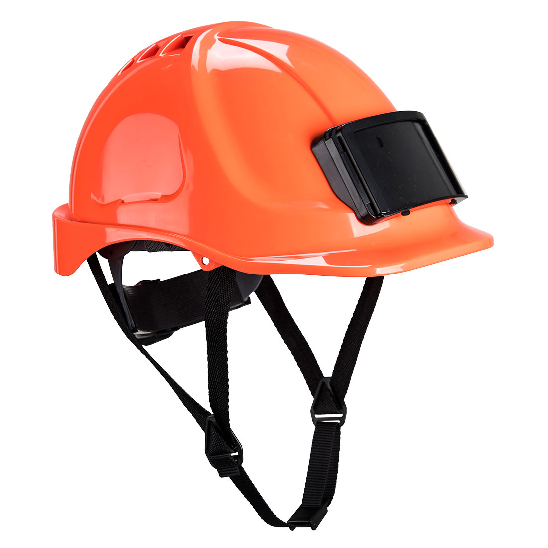 Endurance Badge Holder Helmet - Orange
