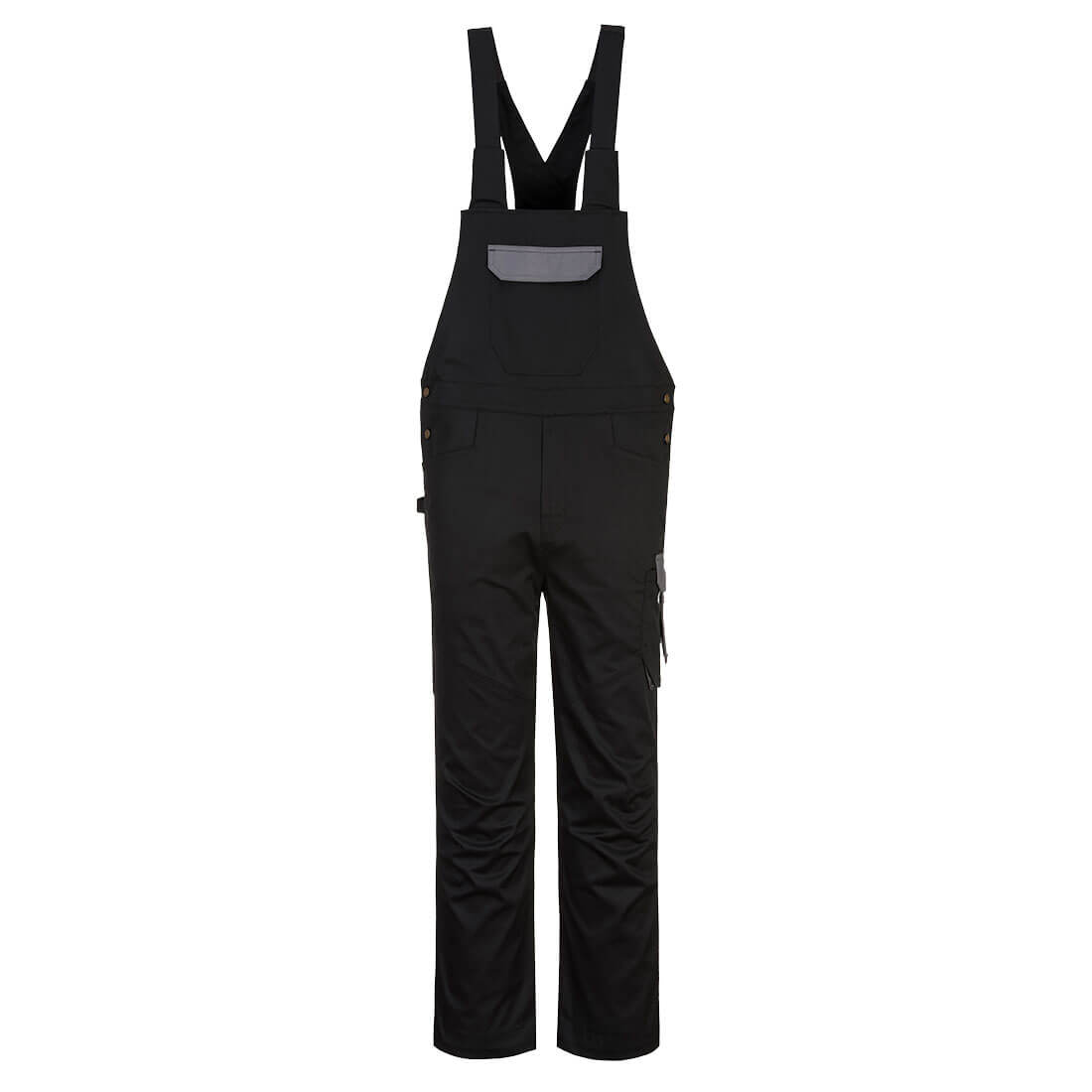 PW2 Bib and Brace - Black/Zoom Grey