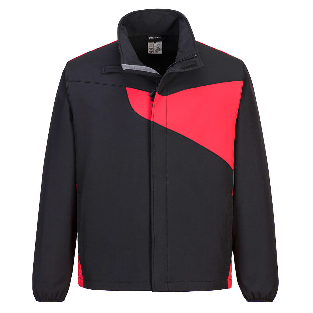 PW2 Softshell Jacket (2L) - Black/Red