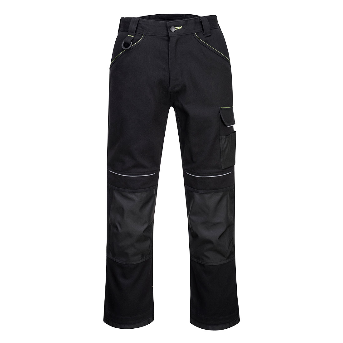 PW3 Cotton Work Trouser - Black