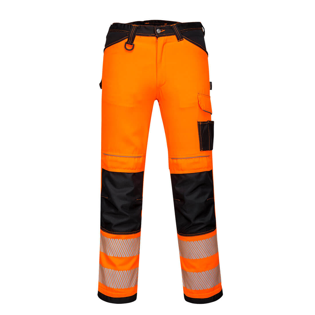 PW3 Hi-Vis Lightweight Stretch Trouser - Orange/Black