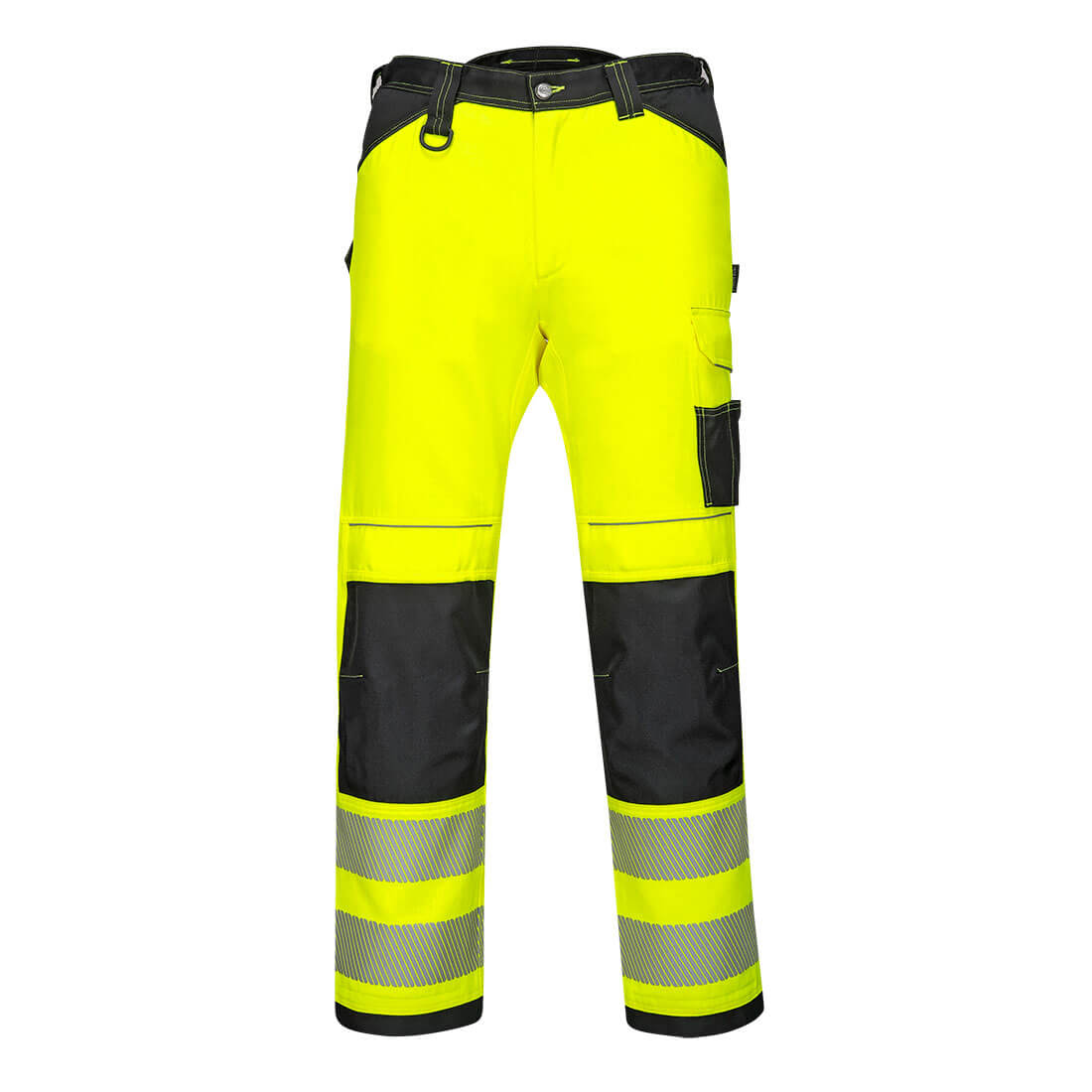 PW3 Hi-Vis Lightweight Stretch Trouser - Yellow/Black