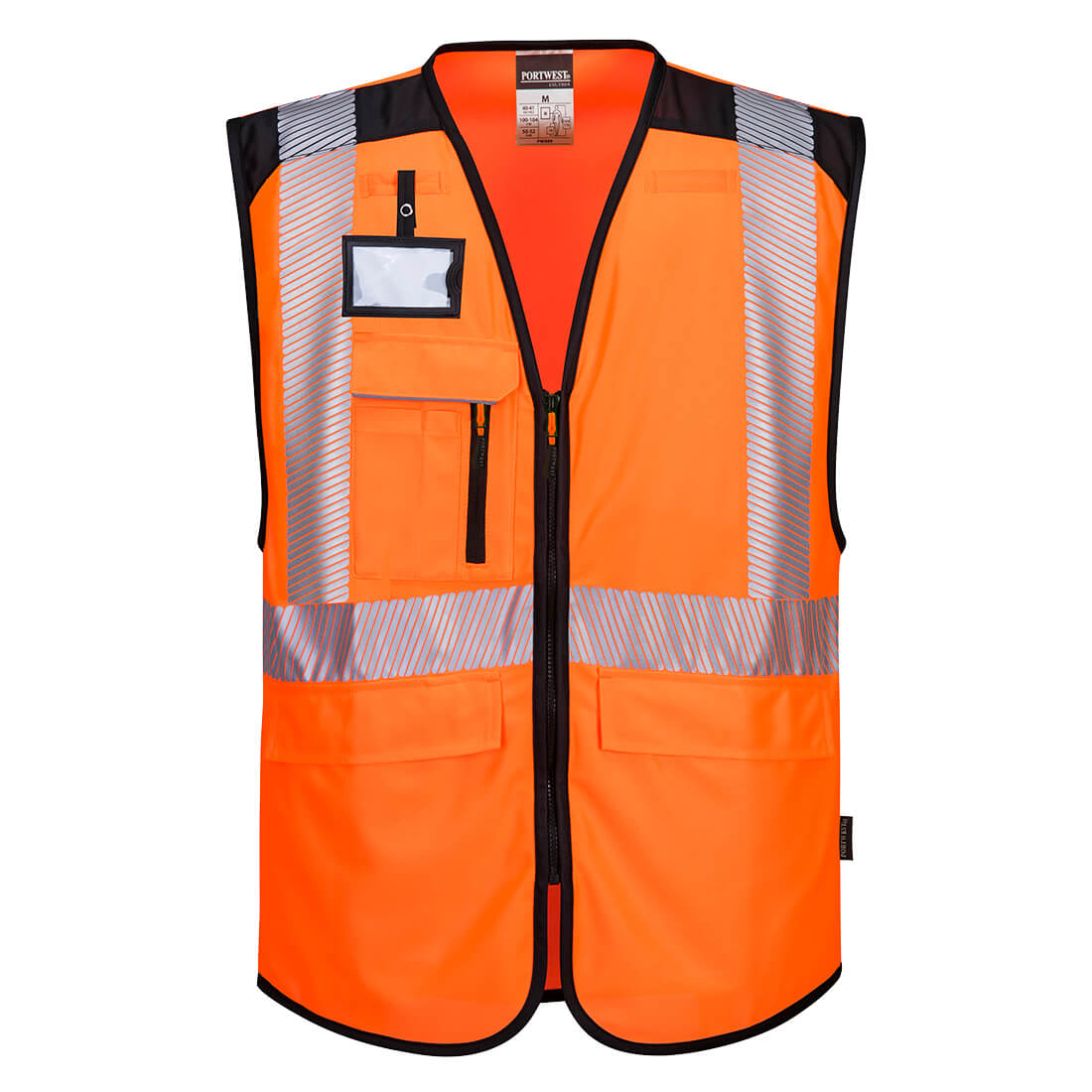 PW3 Hi-Vis Executive Vest - Orange/Black