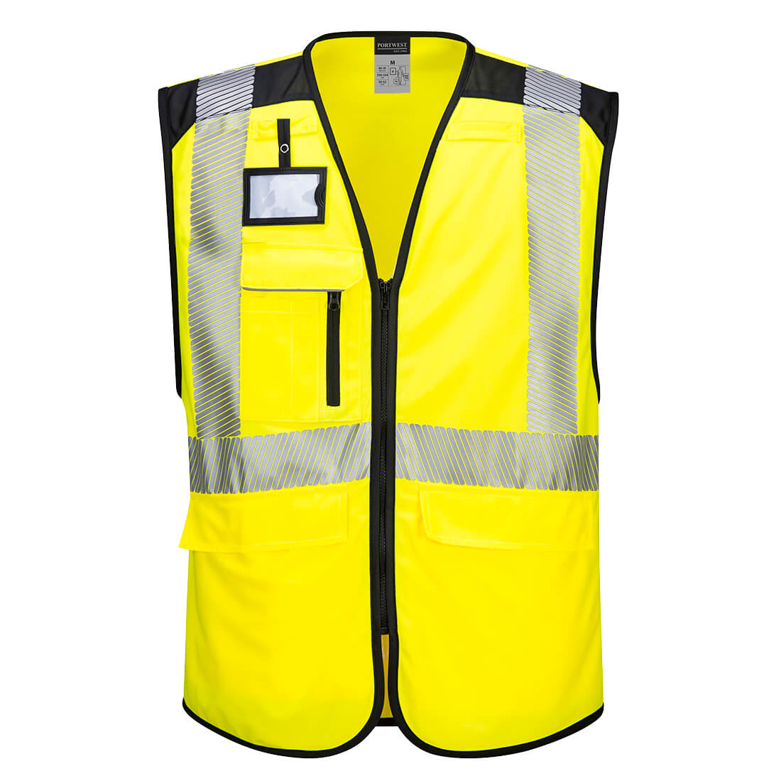 PW3 Hi-Vis Executive Vest - Yellow/Black