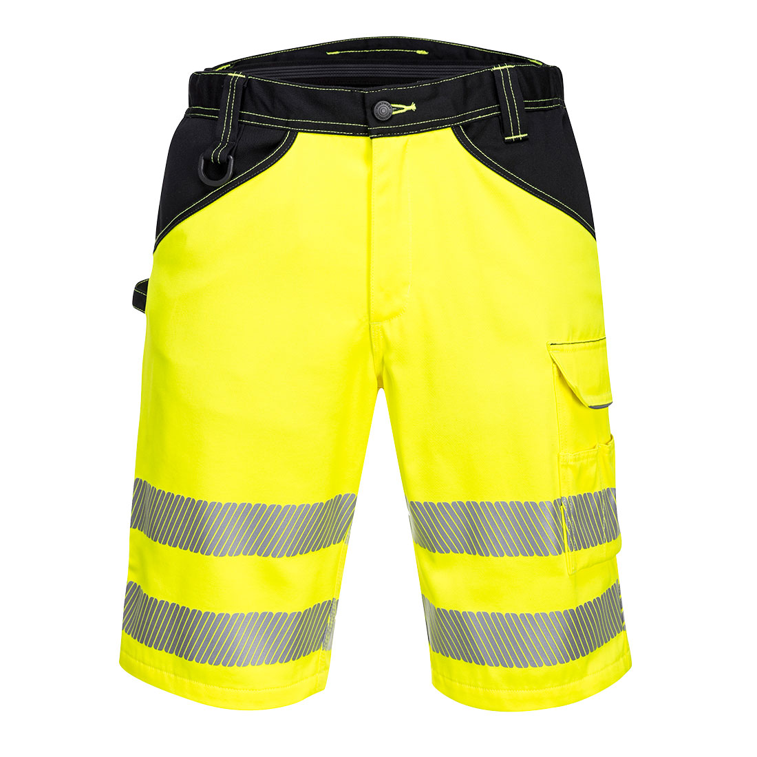 PW3 Hi-Vis Shorts - Yellow/Black