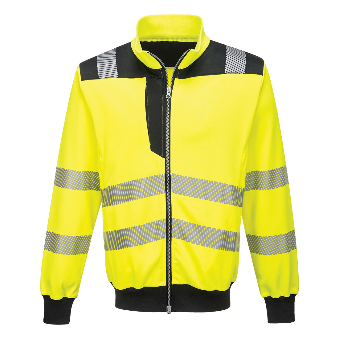 PW3 Hi-Vis Sweatshirt - Yellow/Black