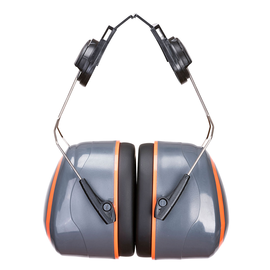 HV Extreme Ear Muff Helmet Mounted - Grey/Orange