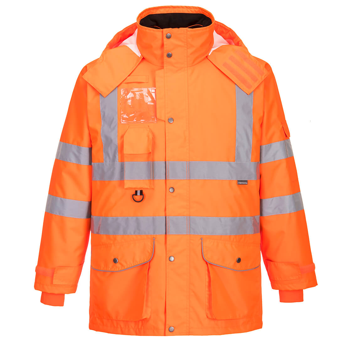 Hi-Vis 7-in-1 Traffic Jacket RIS - Orange