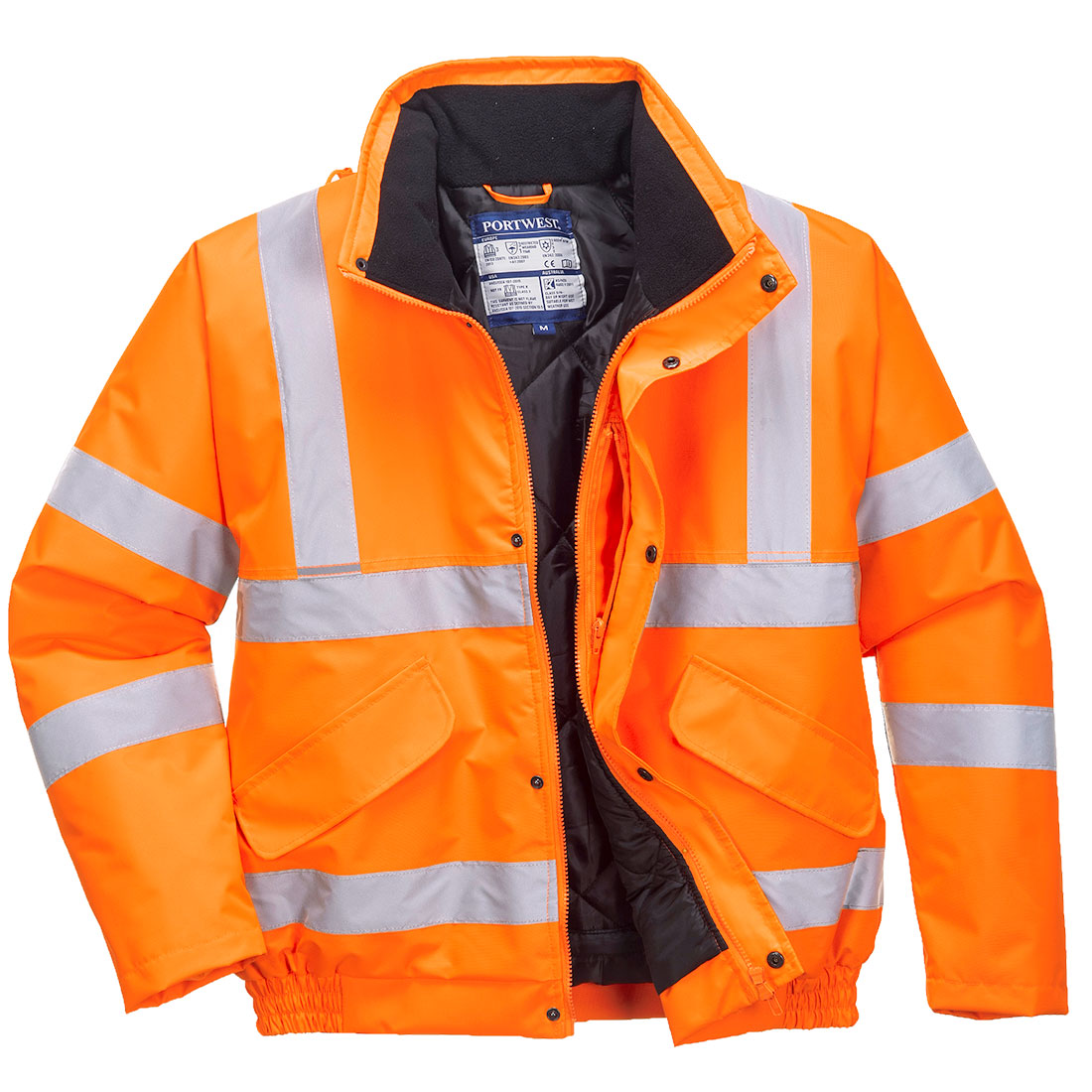 Hi-Vis Bomber Jacket RIS - Orange