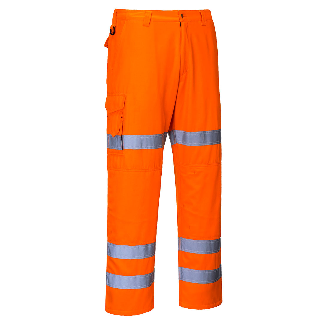 Hi-Vis Three Band Combat Trouser - Orange
