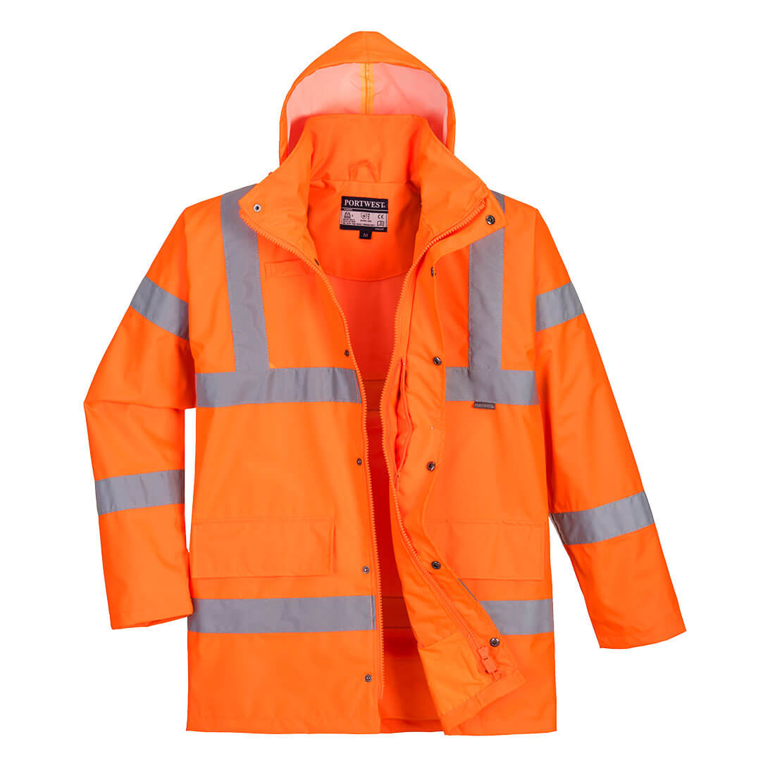 Hi-Vis Breathable Jacket - Orange
