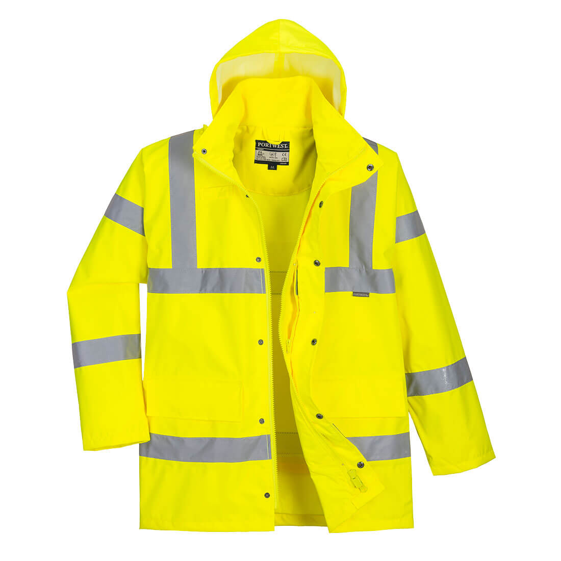 Hi-Vis Breathable Jacket - Yellow