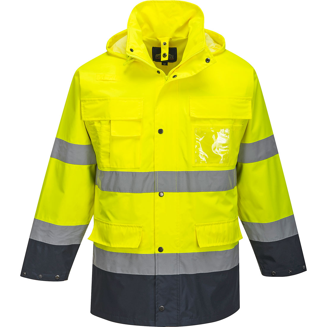 Hi-Vis Lite 3 in 1 Jacket - Yellow/Navy