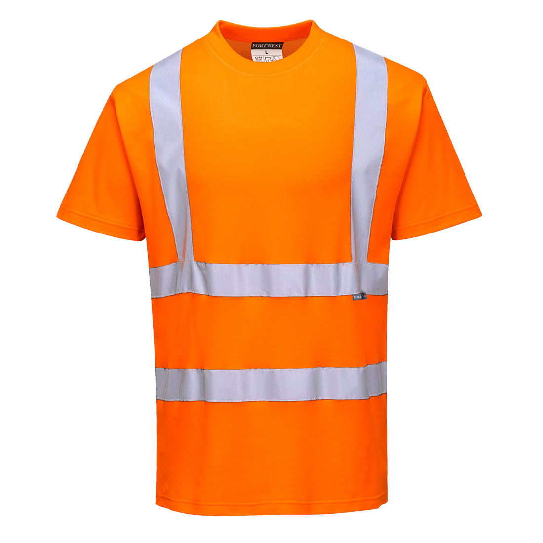 Cotton Comfort Short Sleeve T-Shirt - Orange