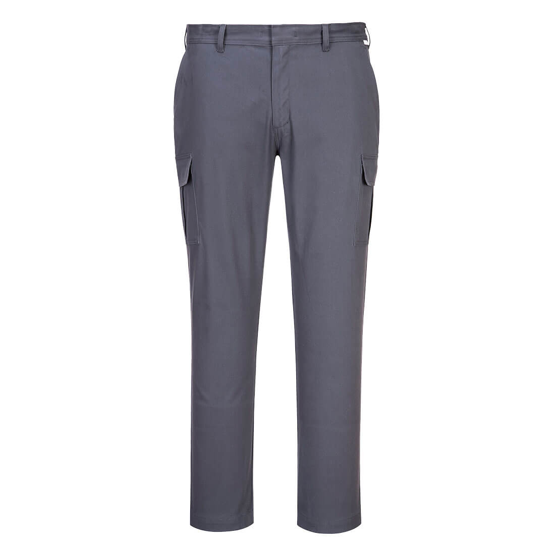 Stretch Slim Combat Trouser - Charcoal Grey