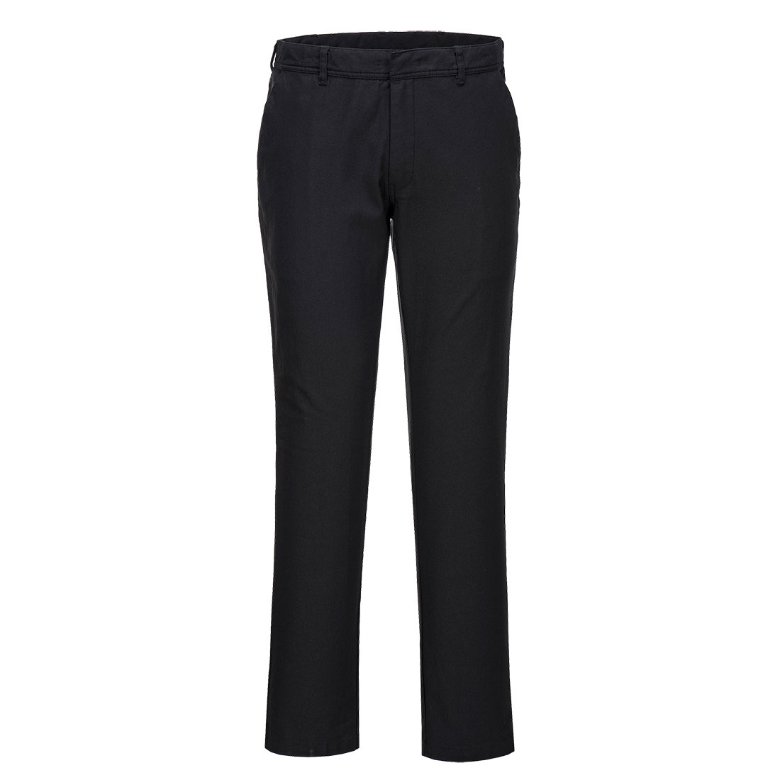 Stretch Slim Chino Trouser - Black