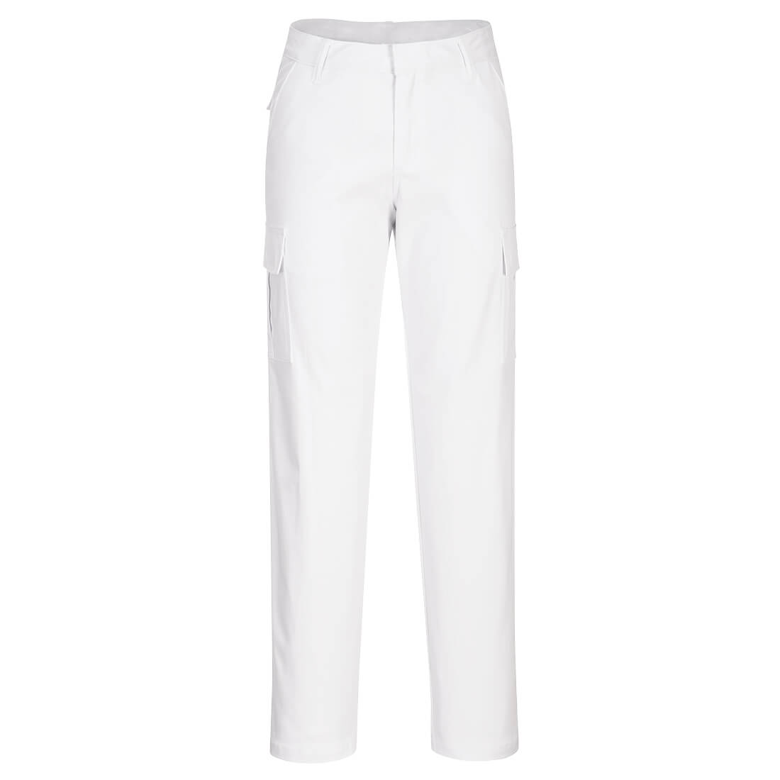 Women's Stretch Cargo Trouser - White