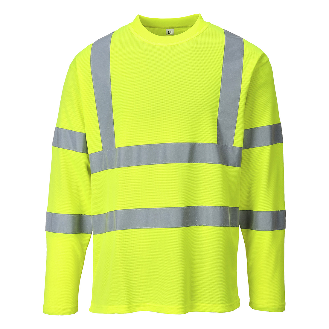 Hi-Vis Long Sleeved T-Shirt - Yellow