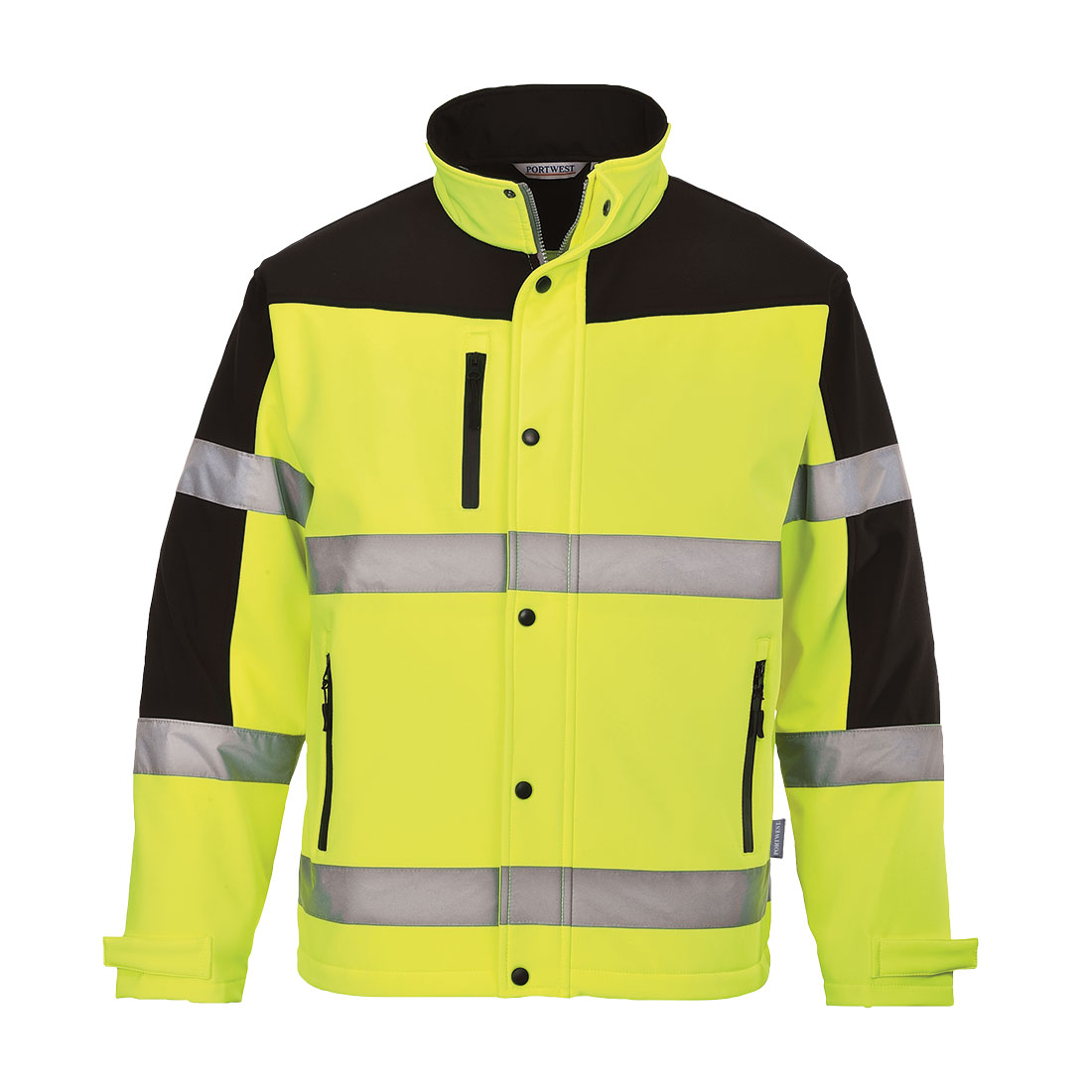 Two Tone Softshell Jacket (3L) - Yellow
